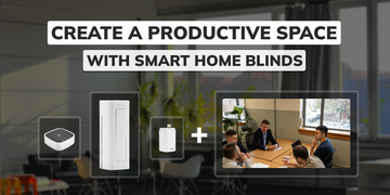 Designing a Productive Home Office with Smart Home Blinds